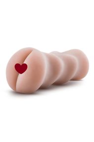 Мастурбатор Анус реалістичний Blush Enlust Cassie з вібрацією, бежевий Sex Aura