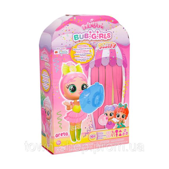 Игровой набор с куклой Малышка Баби Грета Bubiloons 906174IM | Зображення 5