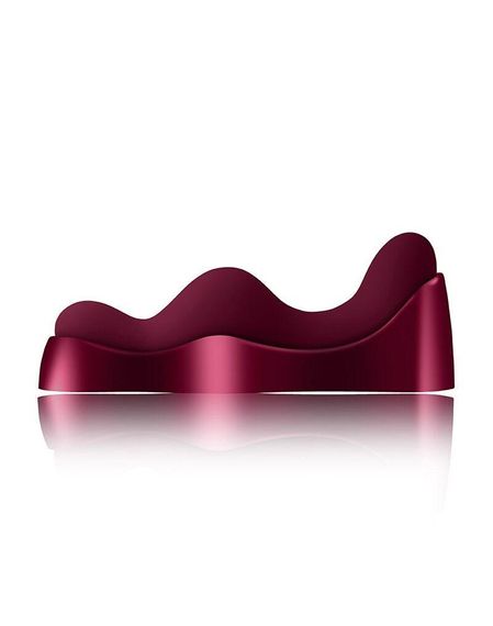 Универсальный sit-on-top вибратор Rocks Off Ruby Glow Blush, пульт ДУ | Зображення 3