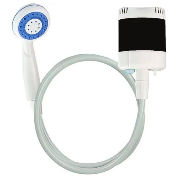 Портативный аккумуляторный душ YT36287 с помпой, аккумулятор 2200mAh, White, Box | Зображення 2