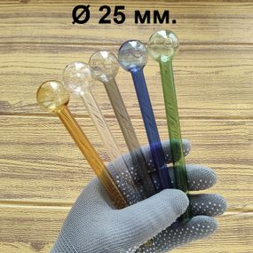Стеклянная трубка Nova Oil Clear