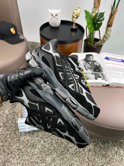 Кросівки ASICS Gel-NYC GTX Black Grey  весна / осінь A4483 | Зображення 8