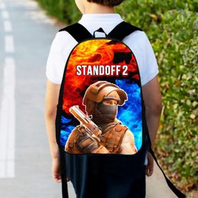 Рюкзак дитячий стендофф "Standoff2" 34х27см, міський ранець для хлопчика з принтом (00344)