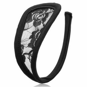 Жіночі трусики без лямок чорний