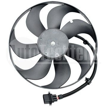 Крыльчатка вентилятора Audi A3 96 - 03/ VW Golf IV 97-06/ Bora 98-13/ Polo 94-12/ Skoda Octavia 96-10/ Fabia 99-08/ Seat Leon