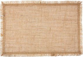 Набір 6 льняних підтарельників "Rustic" 30х45см, прямокутні