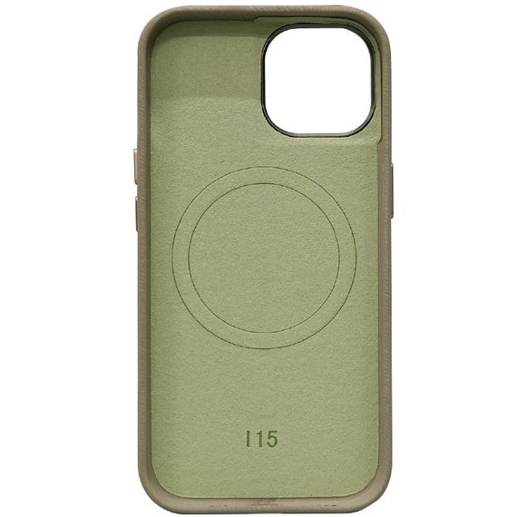 Чохол Denim with MagSafe для Apple iPhone 15 (6.1") Olive | Зображення 2