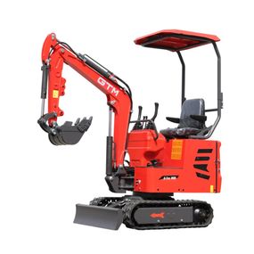 Мініекскаватор дизельний GTM G-Tex 1000 (7.5 кВт, 10.2 к.с., до 1.72 м, 1000 кг)