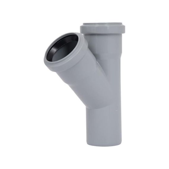 Тройник PPR канализационный TA Sewage 50, 45° | Зображення 2