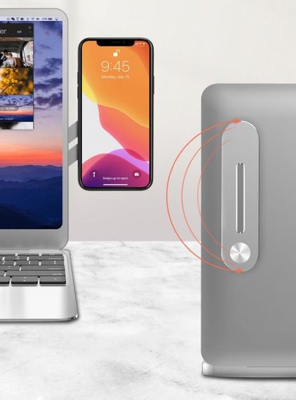 Магнітний тримач телефону Multifunctional Bracket із кріпленням на ноутбук/монітор комп'ютера | Зображення 4