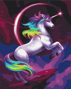 Казковий веселковий єдиноріг