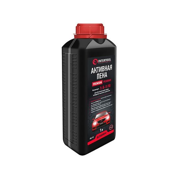 Піна активна PREMIUM 1 л, рожева, STORM INTERTOOL FS-9091 | Зображення 1