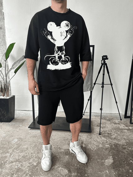 Комплект футболка/шорти ДТФ-петля