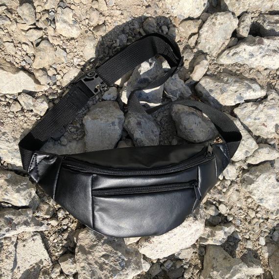 Бананка для телефона , Сумка для города, AB-536 Бананка черная | Зображення 3