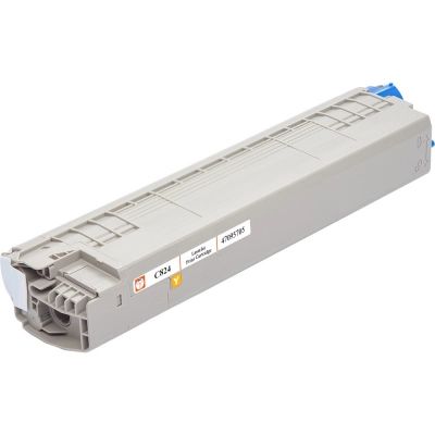 Тонер-картридж BASF OKI C824/834/844/ 47095705 Yellow (KT-47095705) | Зображення 1