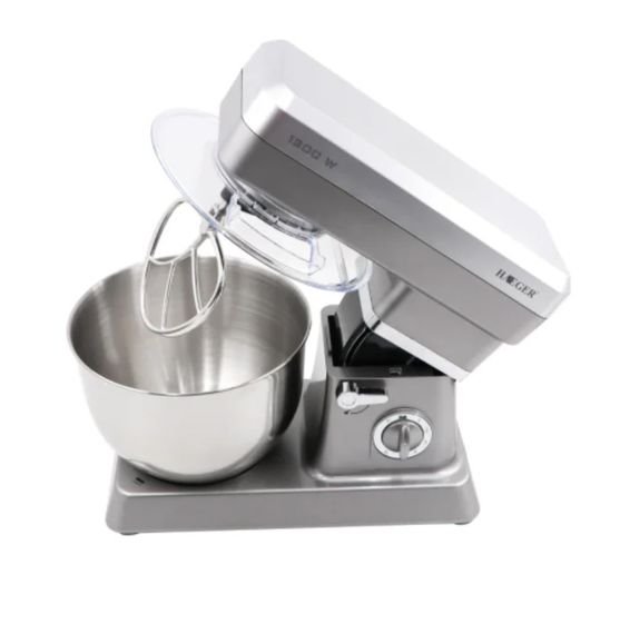 Кухонний комбайн з потужністю 1200 Вт Haeger HG-6669 6,8 л з нержавної сталі (47110-6669_3211) | Зображення 5