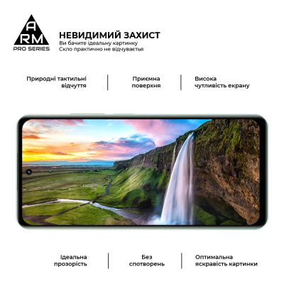 Стекло защитное Armorstandart Pro Realme 14x 5G Black (ARM83557) | Зображення 3