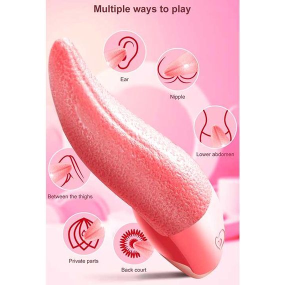 Оральна вібратор мова USB 10 режимів вібрації | Зображення 6