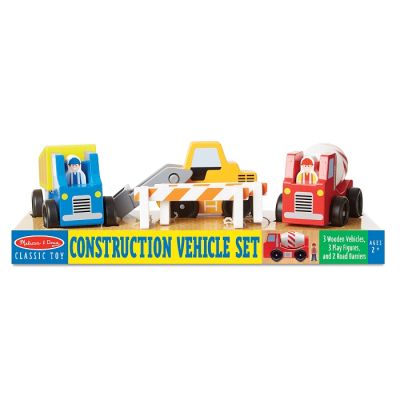 Ігровий набір Melissa&amp;Doug Дерев&apos;яний набір &quot;Будівельні машинки&quot; (MD656) | Зображення 5