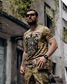 Тактична футболка для відведення поту roman eagle ДЛ7029