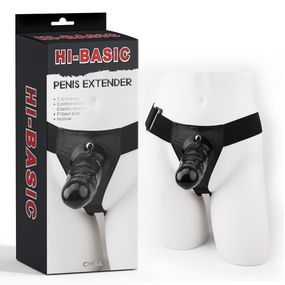 Страпон-фаллопротез Chisa Hi-Basic Vibrating Black Strap On, Черный