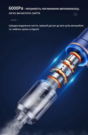 Автомобільний пилосос з потужним всмоктуванням XPRO LT-117 (41947-_737) | Зображення 5