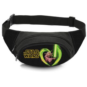 Сумка-бананка детская с принтом Йода Star Wars поясная сумка для мальчика (4498)