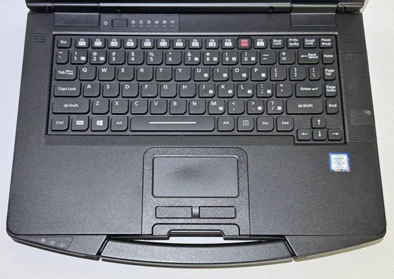 Защищенный ноутбук-трансформер Panasonic Toughbook CF-54 / 14" (1920x1080) TN / Intel Core i5-6300U (2 (4) ядра по 2.4 - 3.0 GHz) / 8 GB DDR3 / 256 GB SSD / Intel HD Graphics 520 / WebCam б/у | Зображення 2