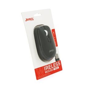 Миша бездротова JEDEL WD100.1200-1600DPI,Black,2.4GHZ + Bluetooth 5.0,Box