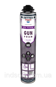 Zettex Gunfoam NBS -  міцна і швидкотверднуча монтажна піна