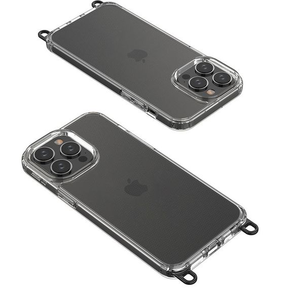 Чехол TPU Transparent with Straps для Apple iPhone 13 Pro (6.1") | Зображення 7