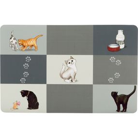 Коврик под миски Trixie Patchwork, 44 см х 28 см