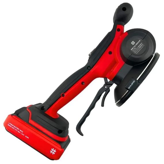 Виброприсоска аккумуляторная для плитки 21V, 1 ак. 140 мм 9395 Shijing | Зображення 1