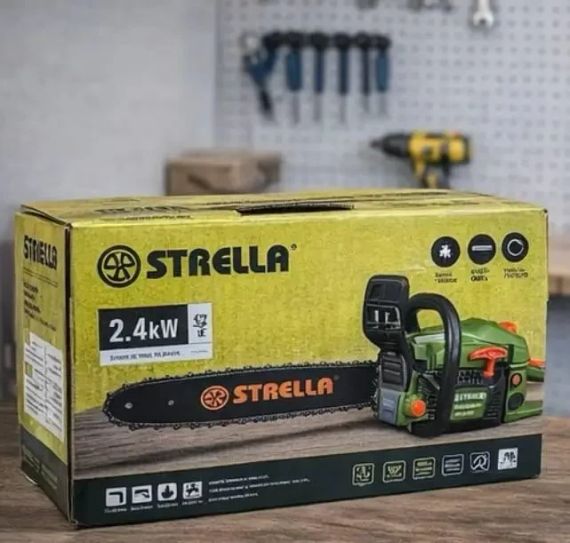 Бензопила STRELLA SR-8700 LL-1025, бензиновая, для садовых и бытовых работ | Зображення 4