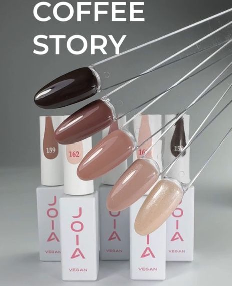 Гель-лак JOIA vegan 162 нежно-персиковый с шиммером, 6мл | Зображення 2