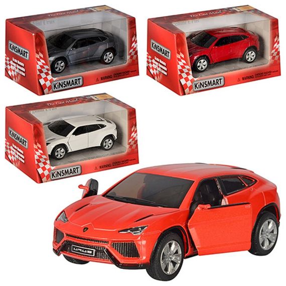 Машинка інертна Kinsmart Lamborghini KT-5368-W 12,5 х5, 5х4 см