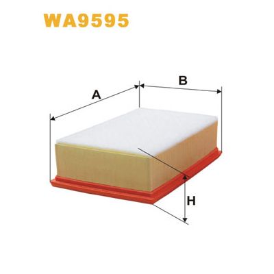 Воздушный фильтр для автомобиля Wixfiltron WA9595