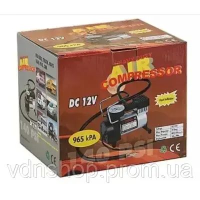 Автомобільний компресор Air pump XL-823 універсальний повітряний для важких умов експлуатації | Зображення 1