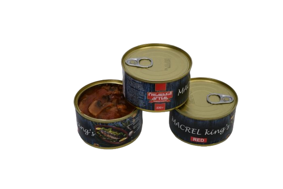 Макрель по-королевски в томатном соусе Рыбацкая Артель 230 г | Зображення 2
