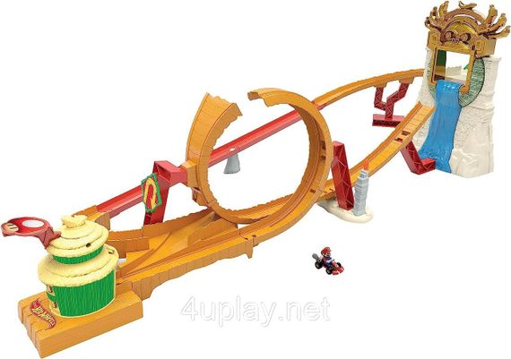Трек Хот Вилс Супер Марио: Гоночная трасса Конга. Hot Wheels The Super Mario Bros. Movie Track Set | Зображення 1