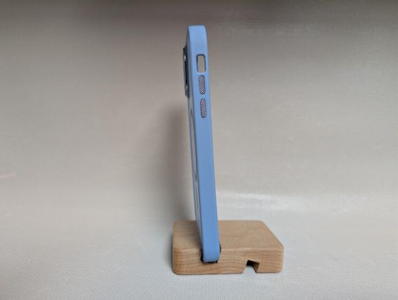 Чохол для iPhone 11 / Айфон 11, TPU, силіконова рамка, напівпрозорий, блакитний (уцінка) | Зображення 2