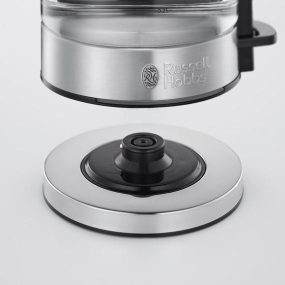 Чайник Russell Hobbs 24191-70 Compact Home, 2200Вт, 0.8л, стекло (24191-70) | Зображення 4