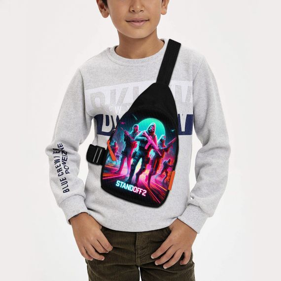 Сумка через плече дитяча Standoff 2 29х17 см сумка слінг для хлопчика (02024)