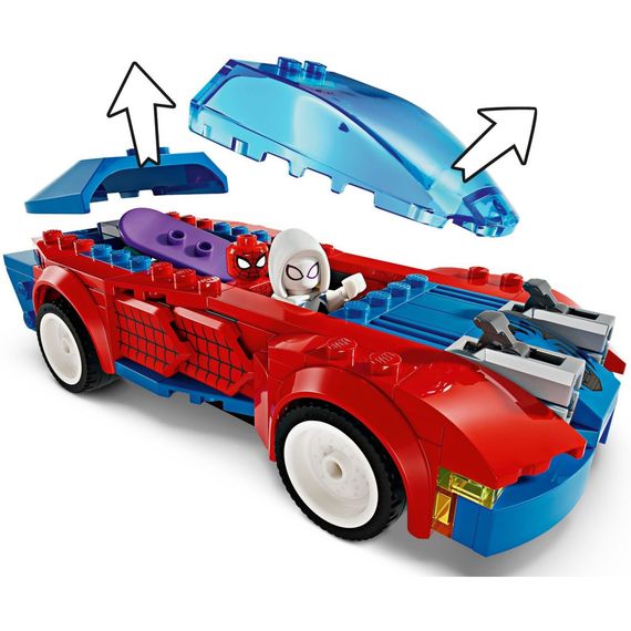 Конструктор LEGO Super Heroes Автомобіль для перегонів Людини-Павука й Зелений Гоблін з отрутою Венома 227 детале (76279) | Зображення 3