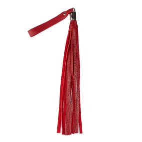 Батіг червоний  шкіра - звичайний 30см sexstyle