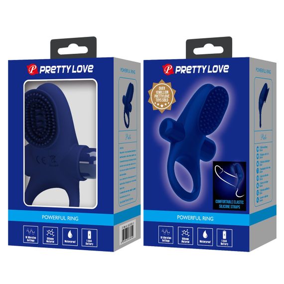Кольцо эрекционное серии Pretty Love - Powerful ring, BI-210205-3 sexstyle | Зображення 9