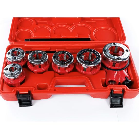 Набор клепов с трещоткой 6 шт. 1/4", 3/8", 1/2", 3/4", 1", 1.1/4" Haisser | Зображення 1