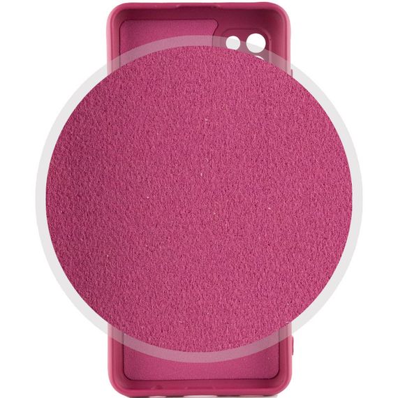 Чохол накладка Silicone Cover Lakshmi Full Camera (A) для Samsung Galaxy A31, Бордовий / Marsala | Зображення 2