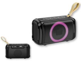 Портативна колонка XPRO BR17 5Вт USB, AUX, FM, Bluetooth чорна (ЦУ-00033703)