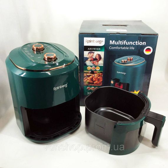 Фритюрниця без олії для смаження фрикадельок, Електрична фритюрниця зі знімною чашею AT-33 | Зображення 1